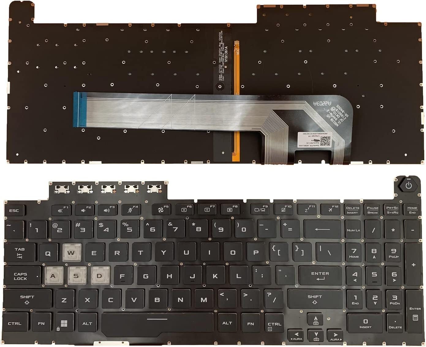Gaming Keyboard Asus - Nuova tastiera retroilluminata a LED per