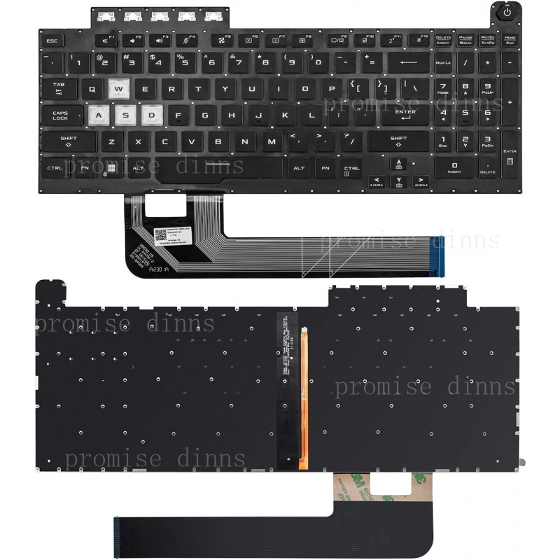 Gaming Keyboard Asus - Tastiera US per Asus TUF Gaming