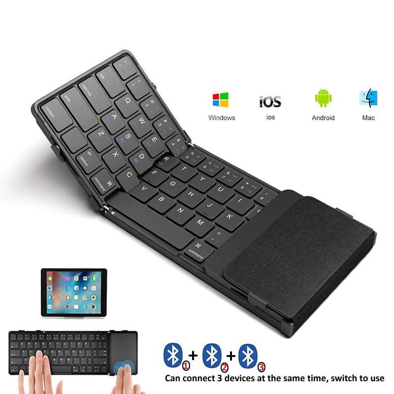 Gaming Keyboard No Number Pad - Tastiera pieghevole wireless BOW Corea/Russia con