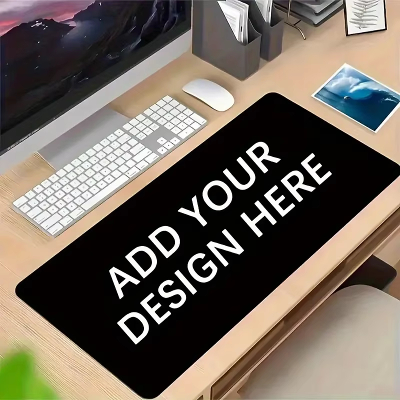 Gaming Keyboard And Mouse Pad - Tappetino per Mouse Personalizzato, Grande Tappetino