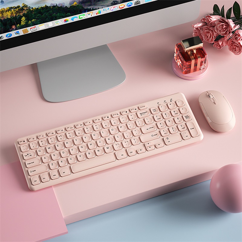 Gaming Keyboard Mouse Combo - Tastiera e mouse wireless alla moda