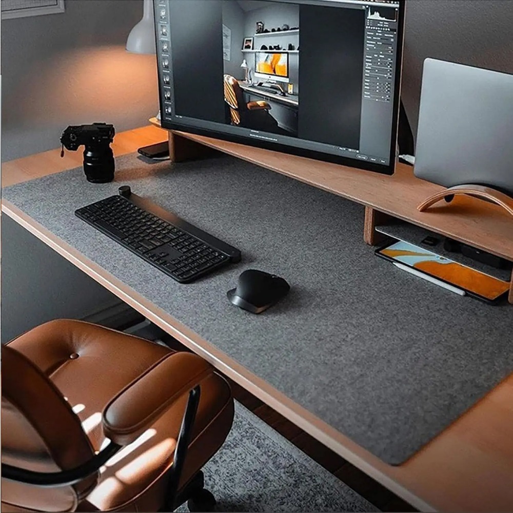 Gaming Keyboard And Mouse Pad - Tappetino da scrivania in feltro Tappetino