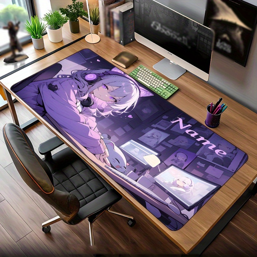 Gaming Keyboard Name - Tappetino da scrivania personalizzabile con nome