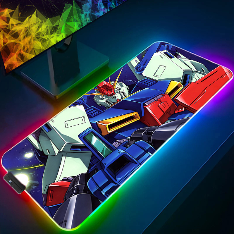 Gaming Keyboard And Mouse Mobile - Tappetino per mouse RGB grande per
