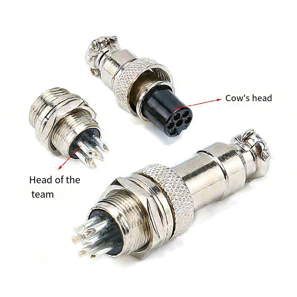 Aviator Connector Kit - Kit 5 Pezzi Connettori Aeronautici GX16