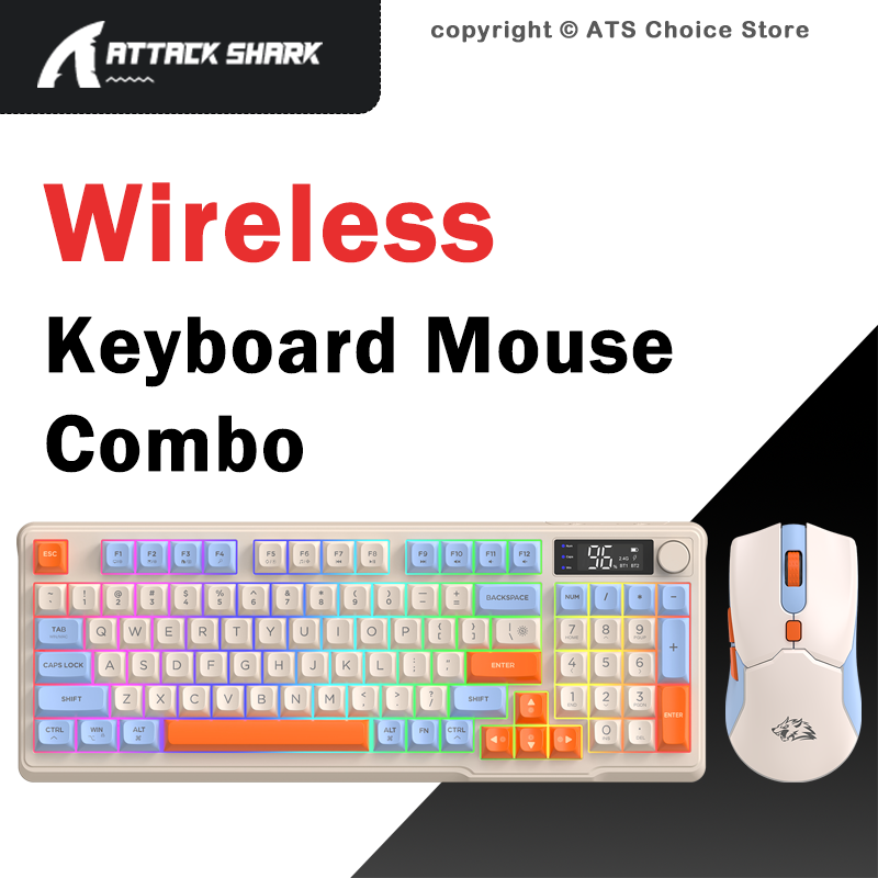 Gaming Keyboard And Mouse Set - Combo Tastiera e Mouse Wireless FREEWOLF