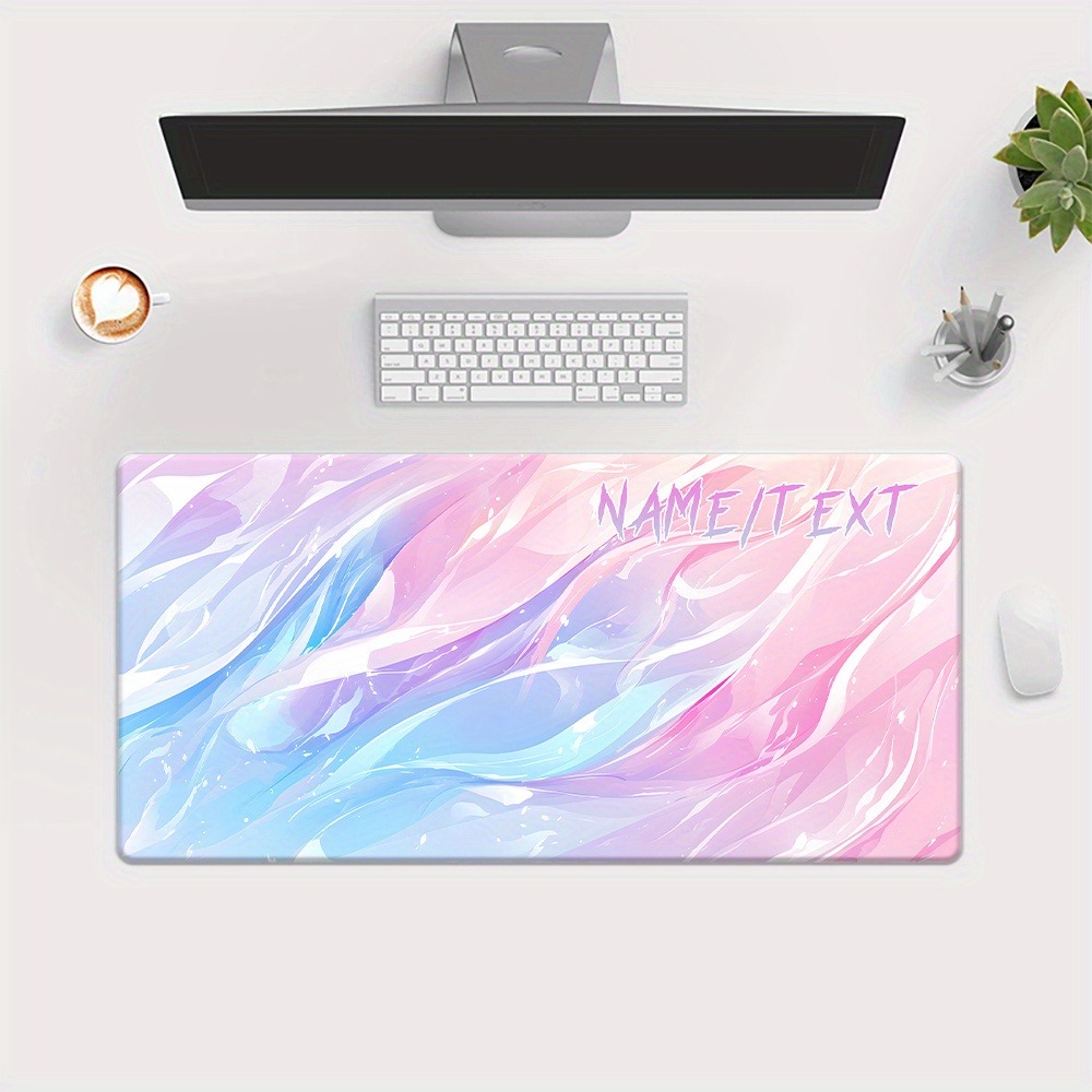 Gaming Keyboard Name - Tappetino da Scrivania XXL Personalizzato con