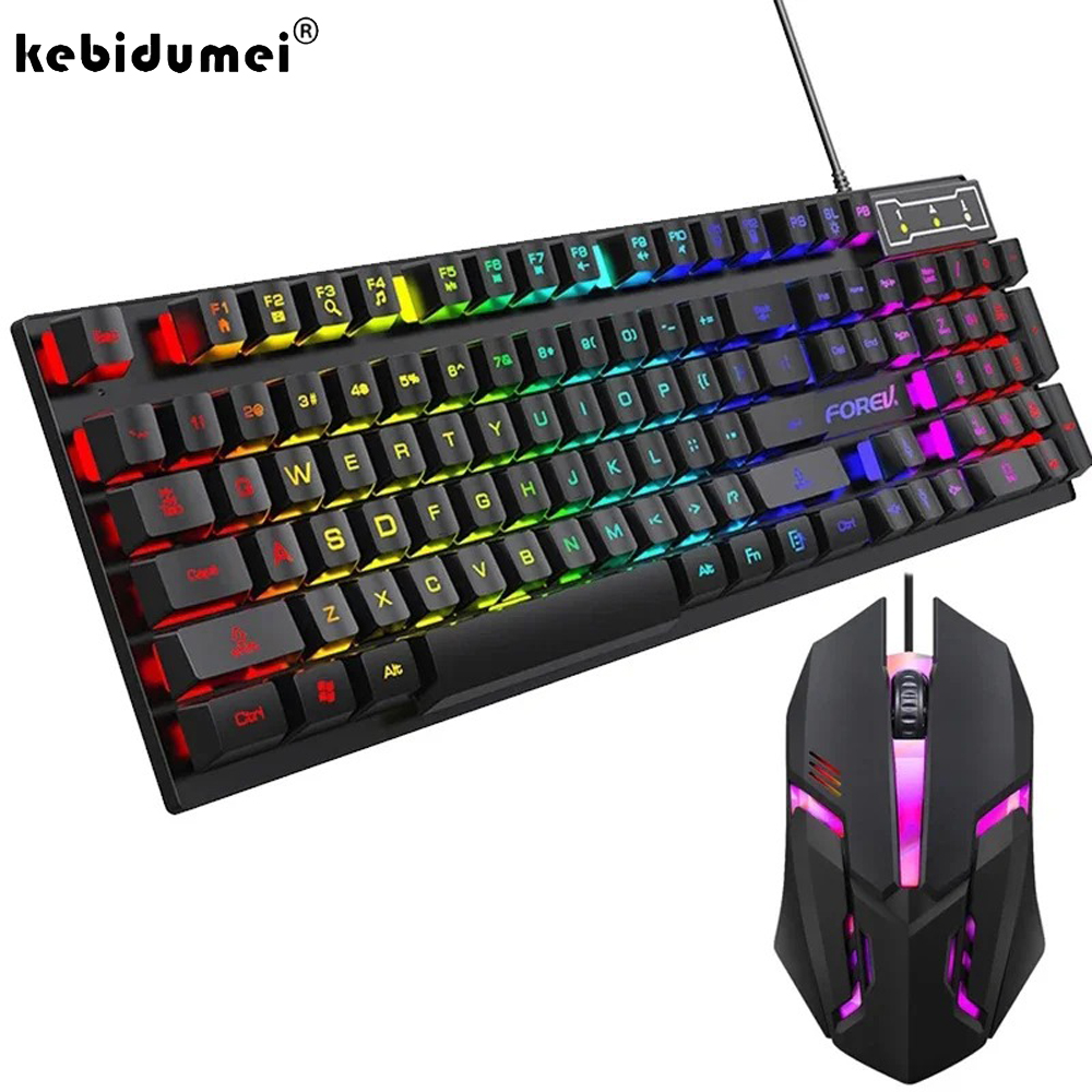 Gaming Keyboard Budget - Kebidumei Tastiera meccanica retroilluminata a 104