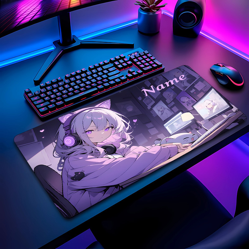 Tappetino da Scrivania e Mouse - Gaming Keyboard Name recensione e prezzo