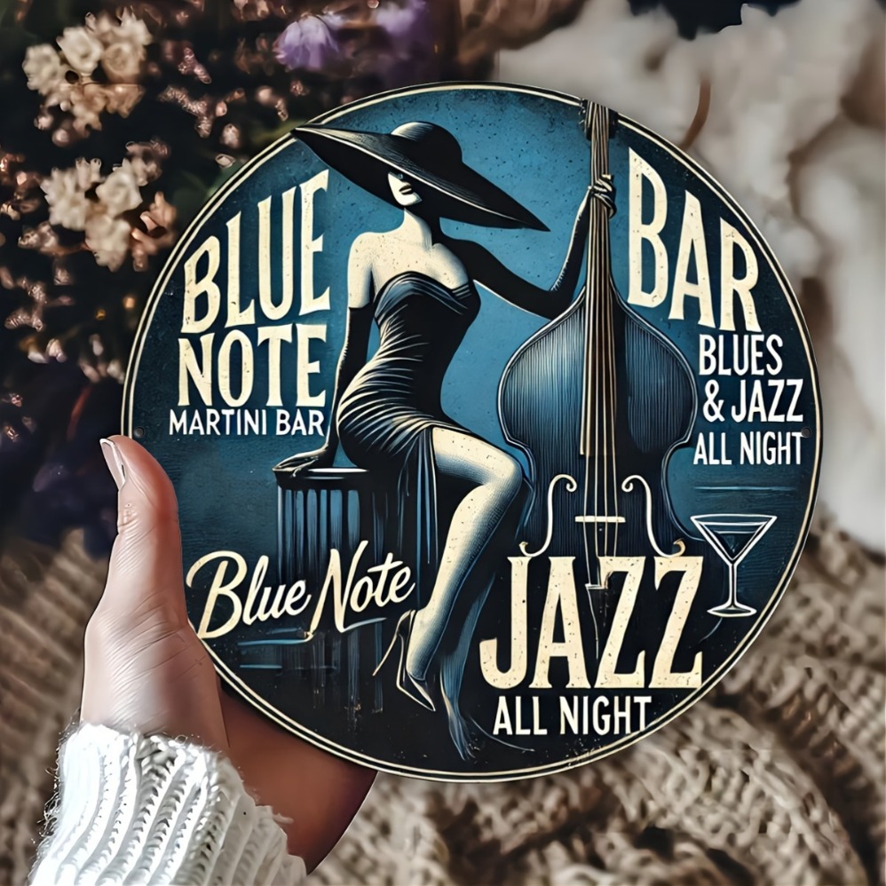 Blue Note Jazz Martini Bar Art - Brass Weight Plate recensione e prezzo