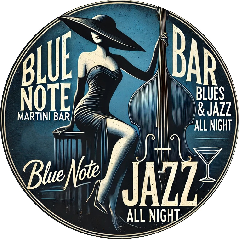 Blue Note Jazz Martini Bar Art - Brass Weight Plate recensione e prezzo