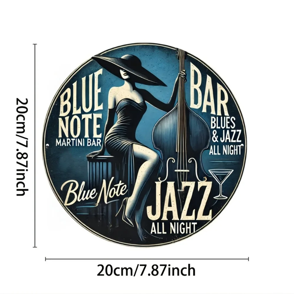 Blue Note Jazz Martini Bar Art - Brass Weight Plate recensione e prezzo