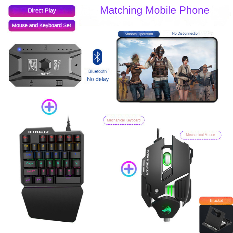 Convertitore di gioco per cell - Gaming Keyboard Mouse Combo recensione e prezzo