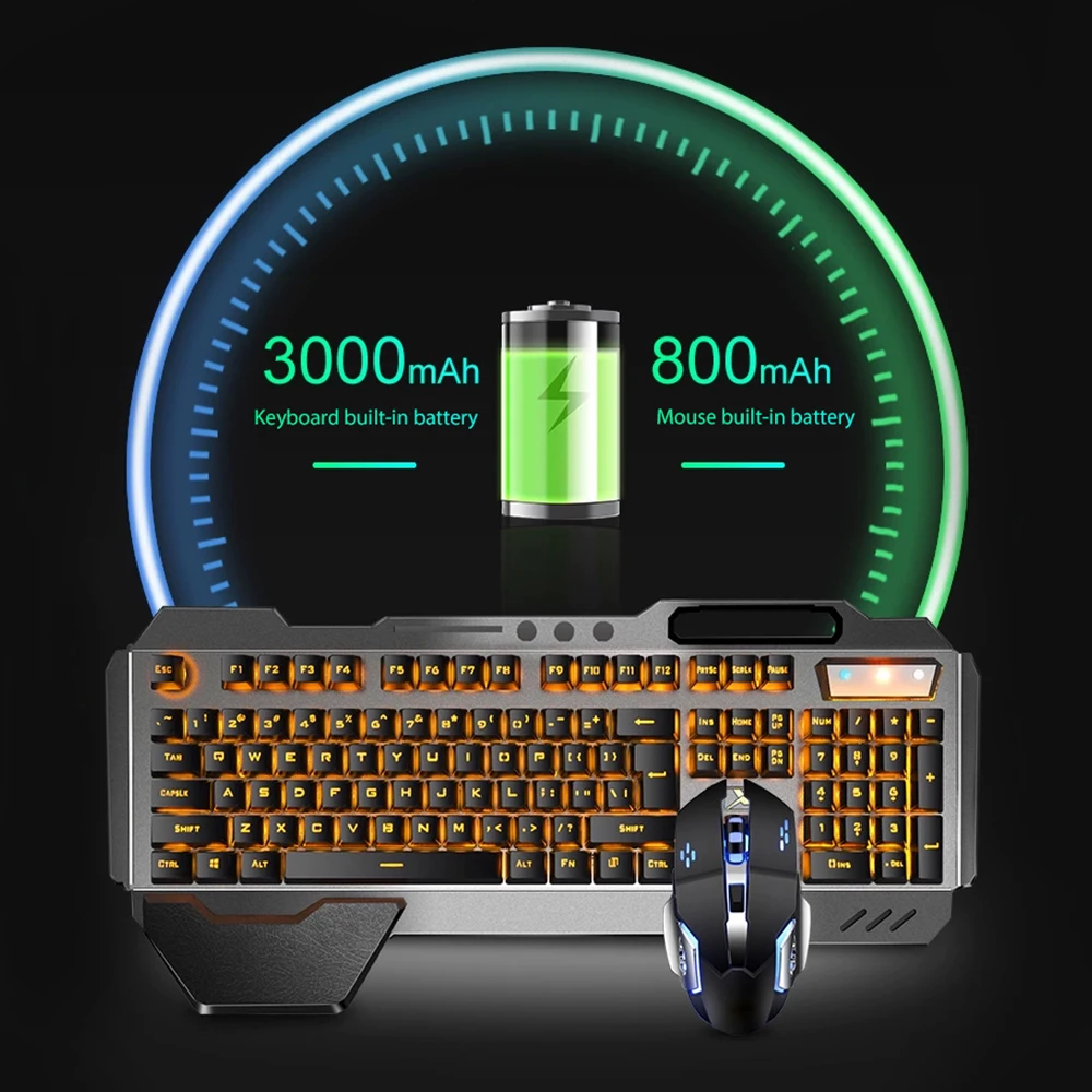 K680 ricaricabile 2.4G wireles - Gaming Keyboard Mouse Combo recensione e prezzo