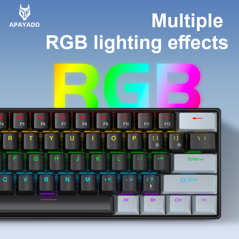 APAYADO K61 Mini tastiera mecc - Gaming Keyboard Mouse Combo recensione e prezzo
