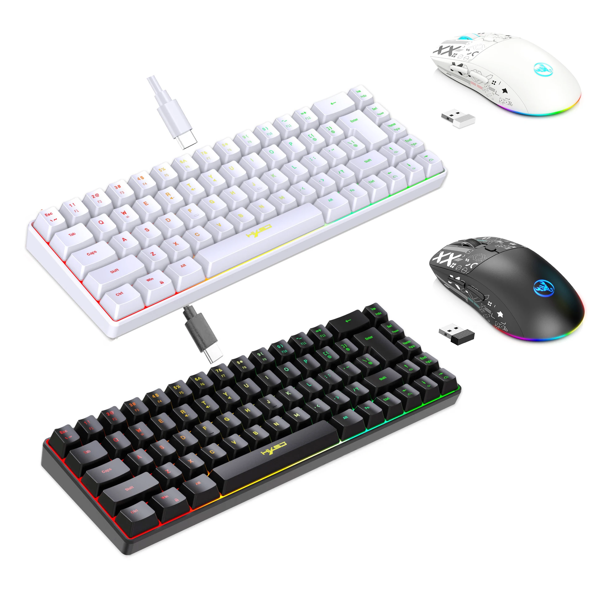 Kit Tastiera e Mouse con Retro - Gaming Keyboard Mouse Combo recensione e prezzo