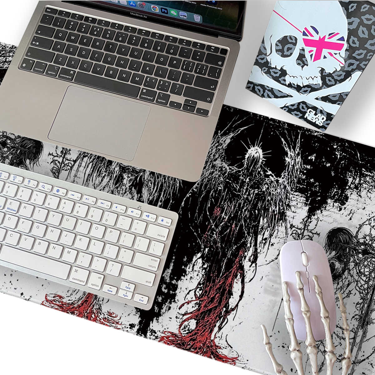Tappetino per mouse in gomma a - Gaming Keyboard And Mouse Pad recensione e prezzo