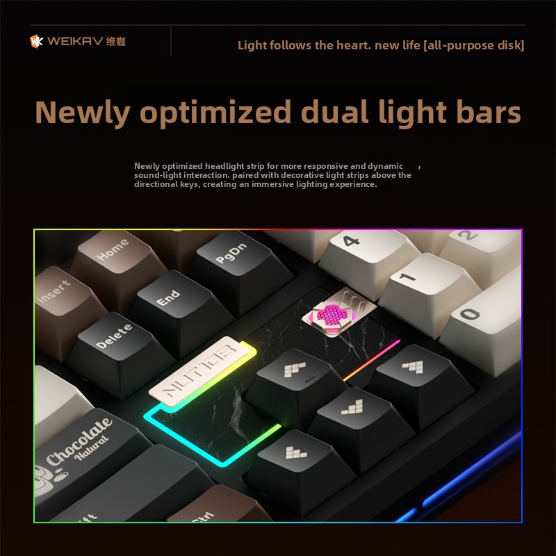 Tastiera Meccanica WEIKAV NUT1 - Gaming Keyboard Ergo recensione e prezzo