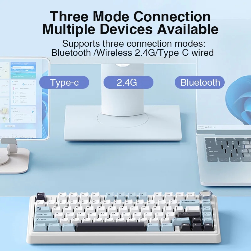 AULA F75 2.4G Wireless/Bluetoo - Gaming Keyboard Hot Swappable recensione e prezzo