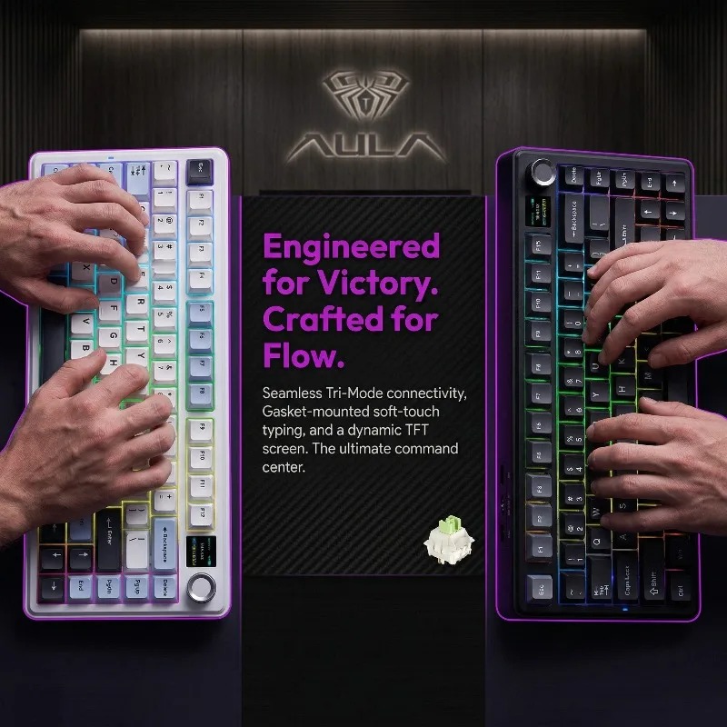 Tastiera Meccanica AULA F75 Ma - Gaming Keyboard Ergo recensione e prezzo