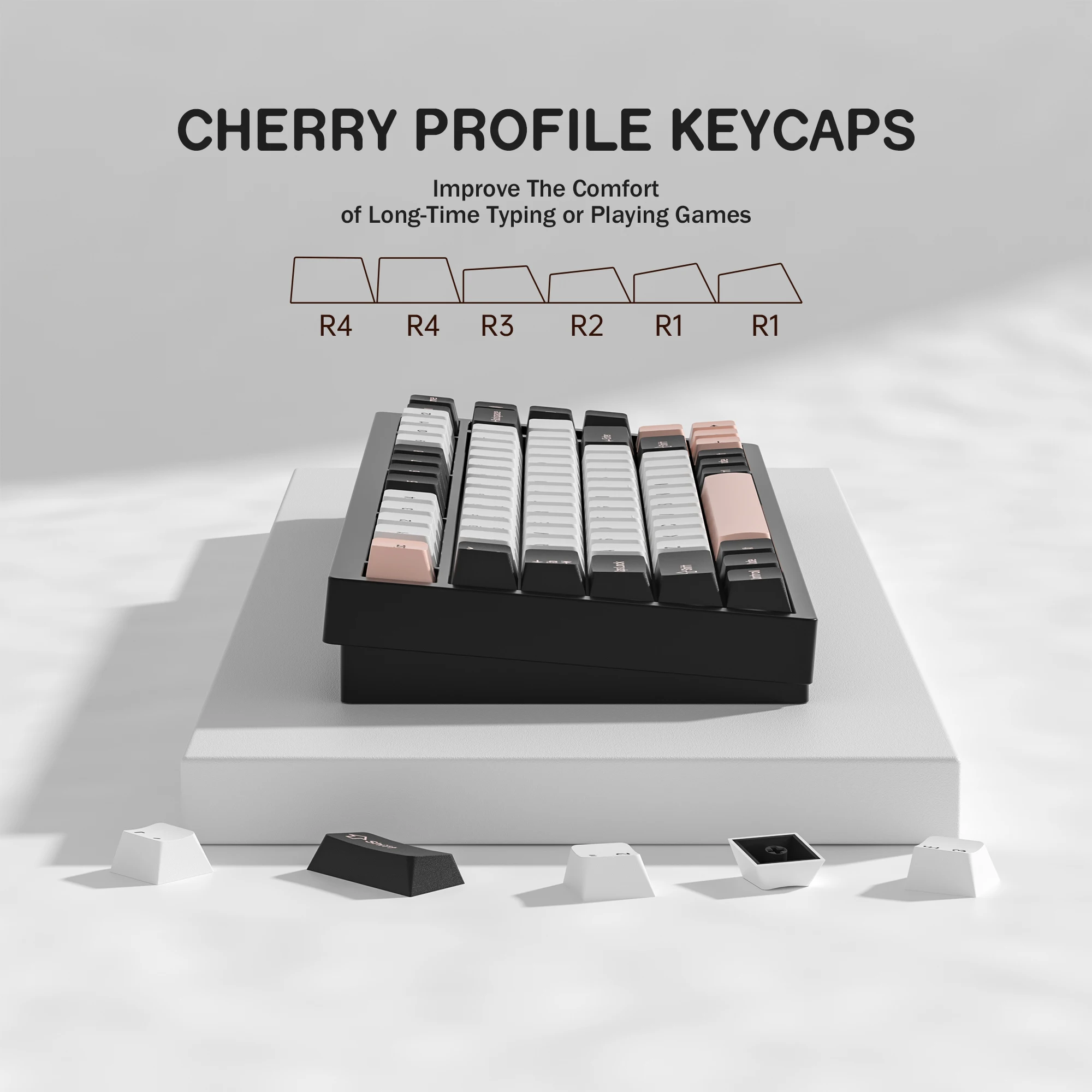 KBDiy GMK Olivia Copritasti pe - Gaming Keyboard No Number Pad recensione e prezzo