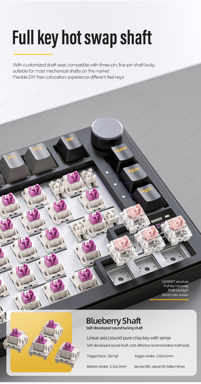 Nuova Tastiera Meccanica AL66  - Gaming Keyboard Hot Swappable recensione e prezzo
