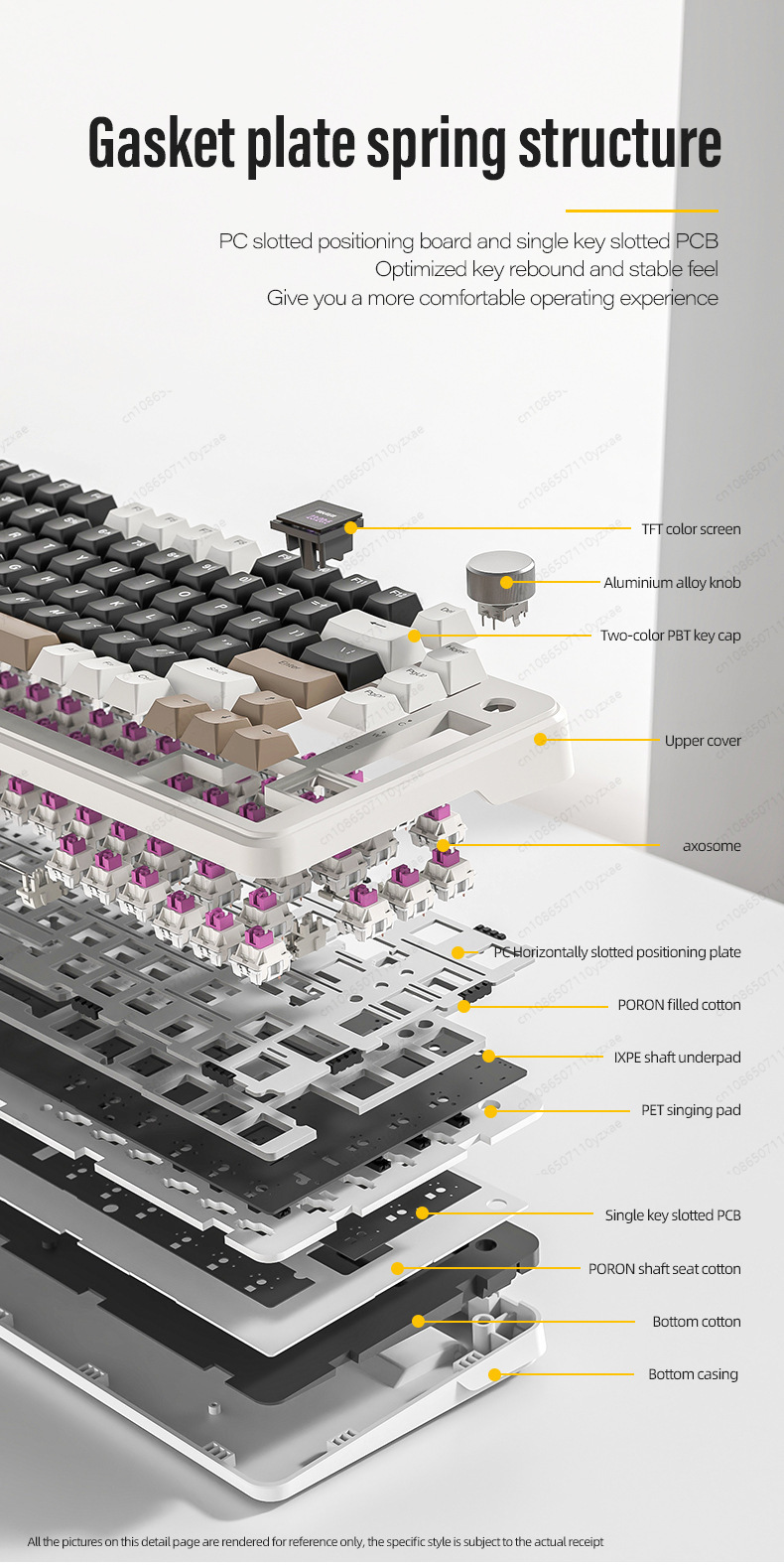 Nuova Tastiera Meccanica AL66  - Gaming Keyboard Hot Swappable recensione e prezzo
