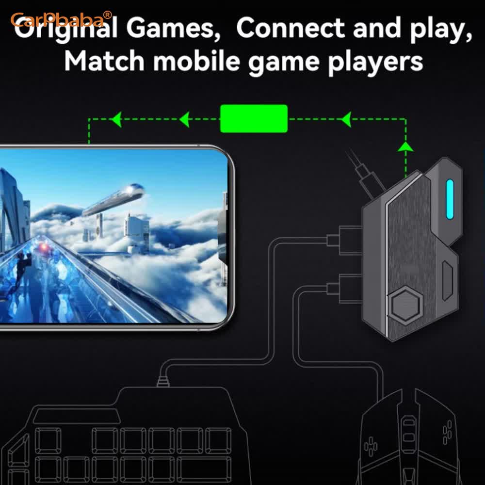 Convertitore Mouse e Tastiera  - Gaming Keyboard And Mouse Mobile recensione e prezzo
