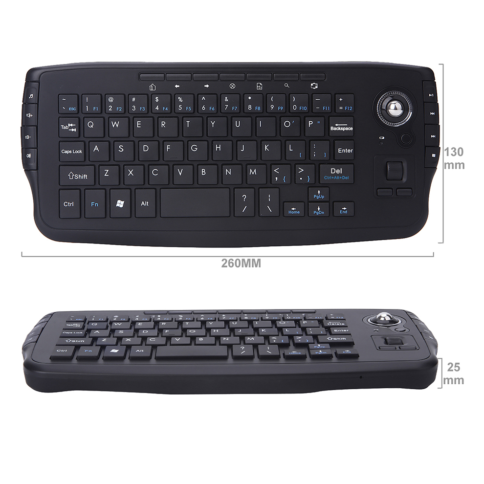 Jomaa Tastiera trackball wirel - Gaming Keyboard Budget recensione e prezzo