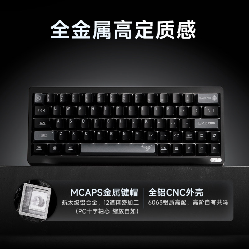 Tastiera Meccanica Wuyan Quadr - Gaming Keyboard No Number Pad recensione e prezzo