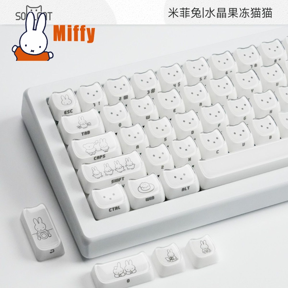 Keycaps Kawaii Miffy, Tasti pe - Gaming Keyboard Ergo recensione e prezzo