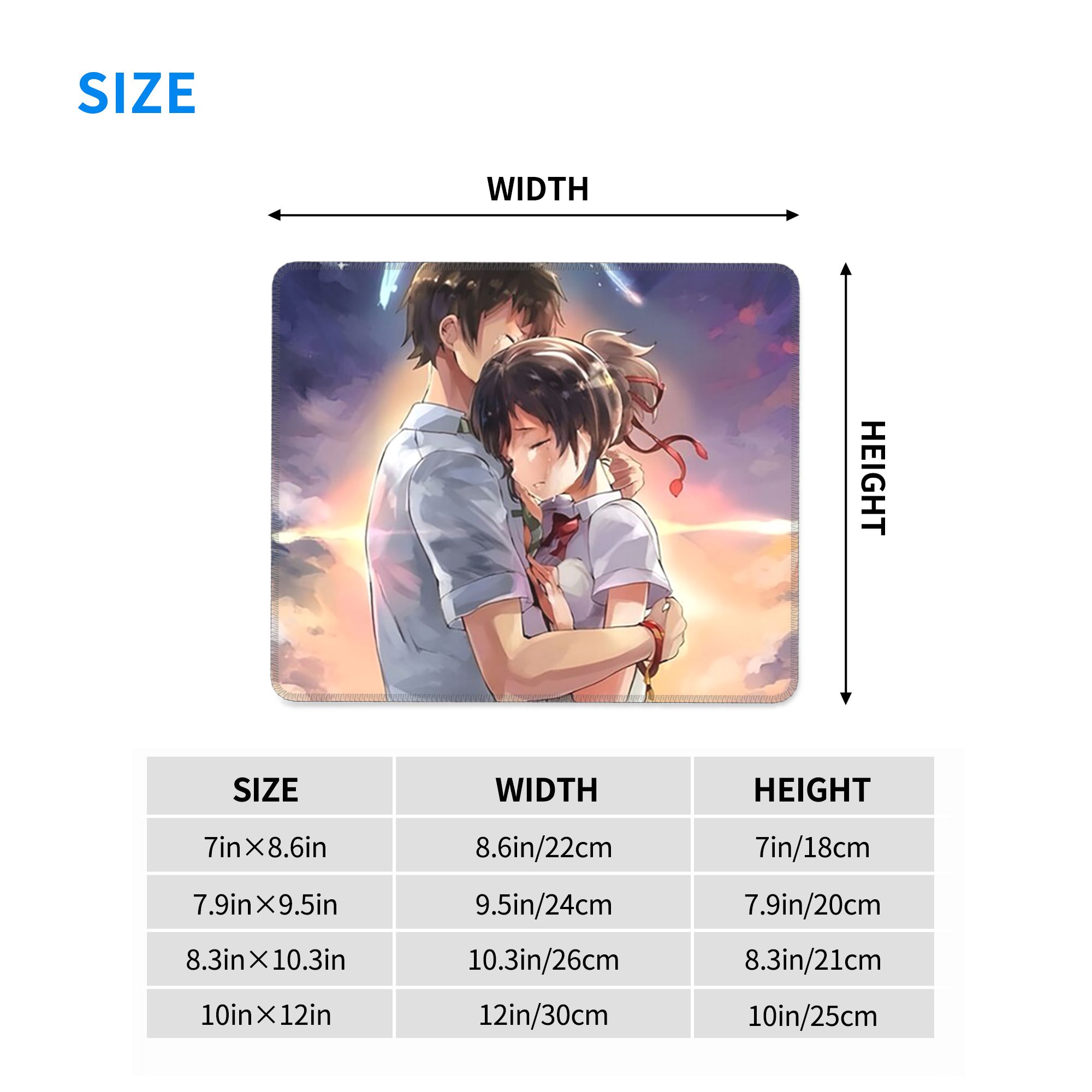 Tappetino per mouse Anime giap - Gaming Keyboard Name recensione e prezzo