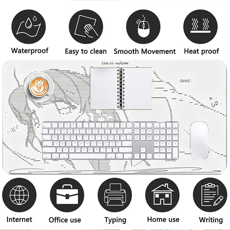 Tappetino per Mouse in Pelle c - Gaming Keyboard And Mouse Pad recensione e prezzo